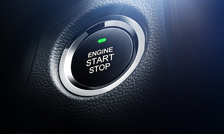Key-free one button start system
